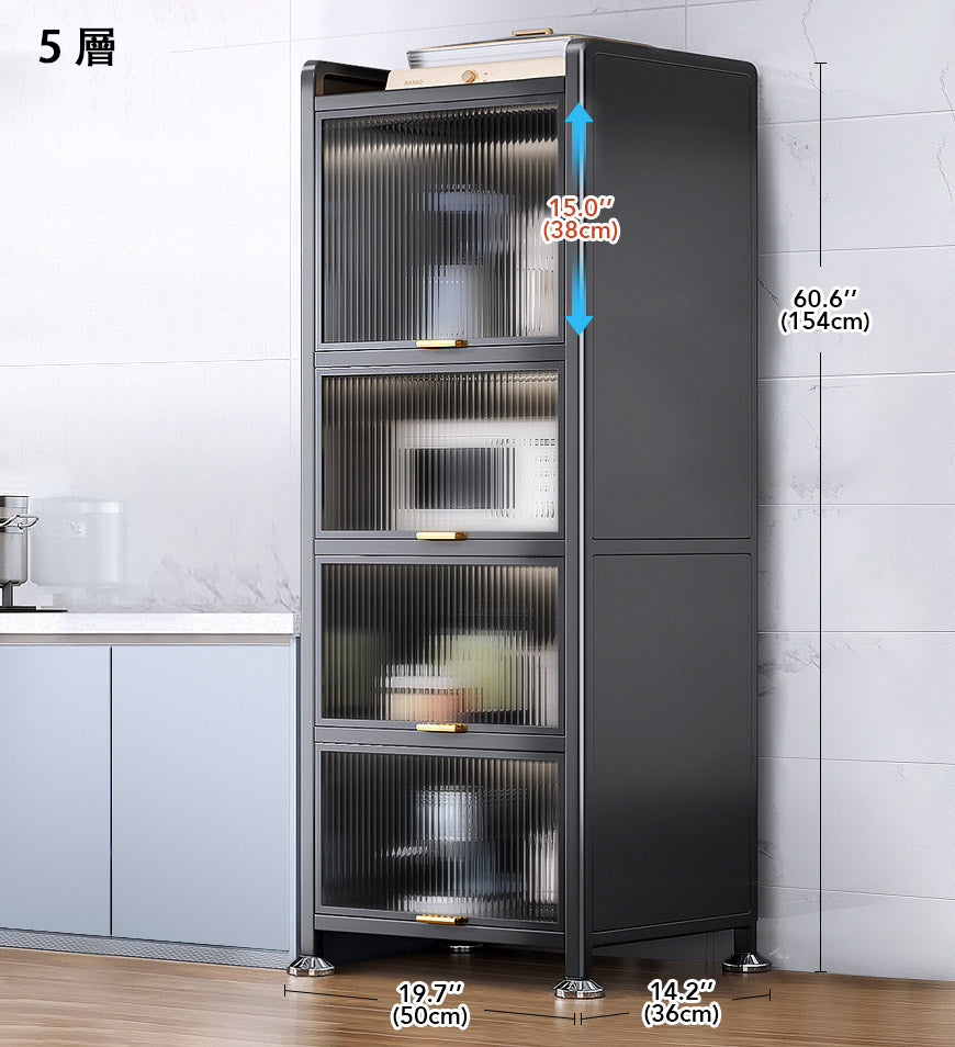 多機能 5層キッチンコーナーラック 防錆加工 多機能 5層キッチンコーナーラック 防錆加工
