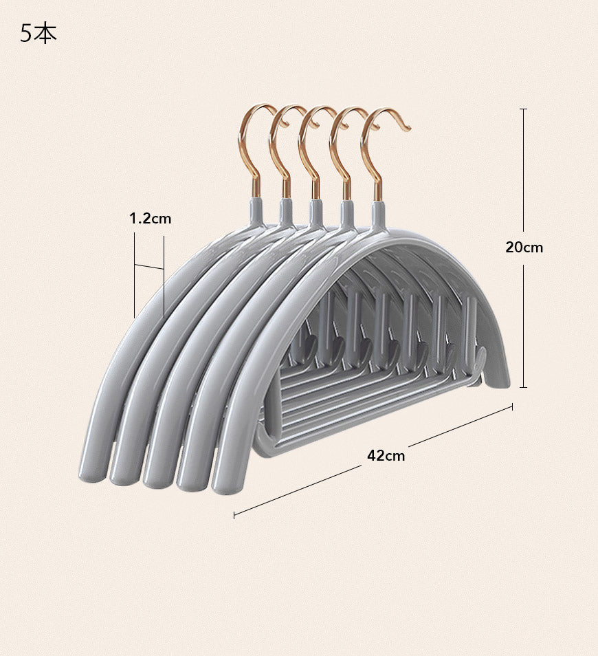 Joybos® 大好評 多機能 型崩れ防 滑らない 薄型 洋服収納 物干し ハンガー