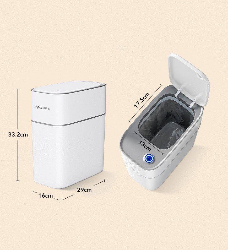 Joybos® 袋を吸着するセンサーゴミ箱 15L（フタ大）