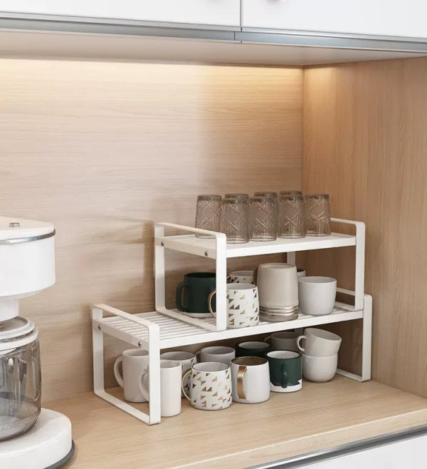 Joybos® キッチン用 錆びにくい 隙間収納 調味料収納 スチール製 拡張可能 収納